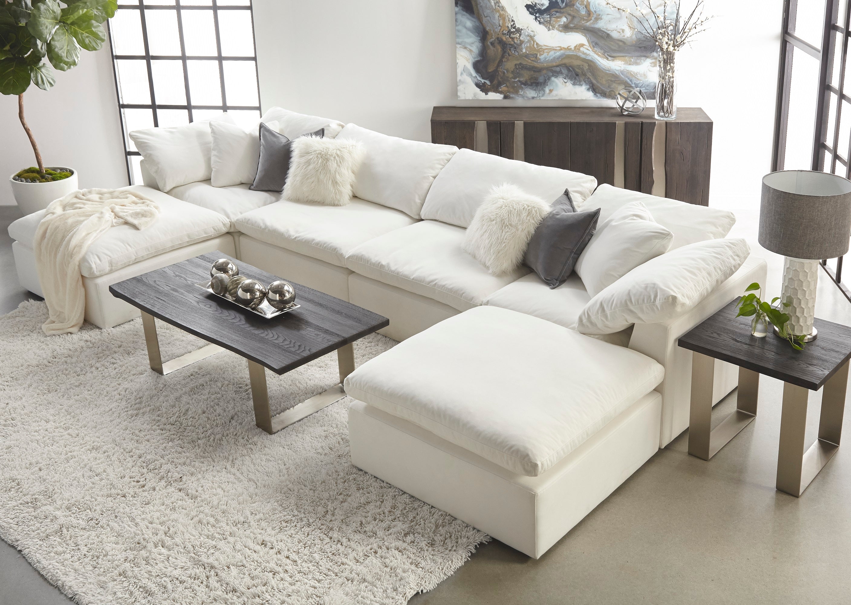 Canterbury Modular Armless Chair