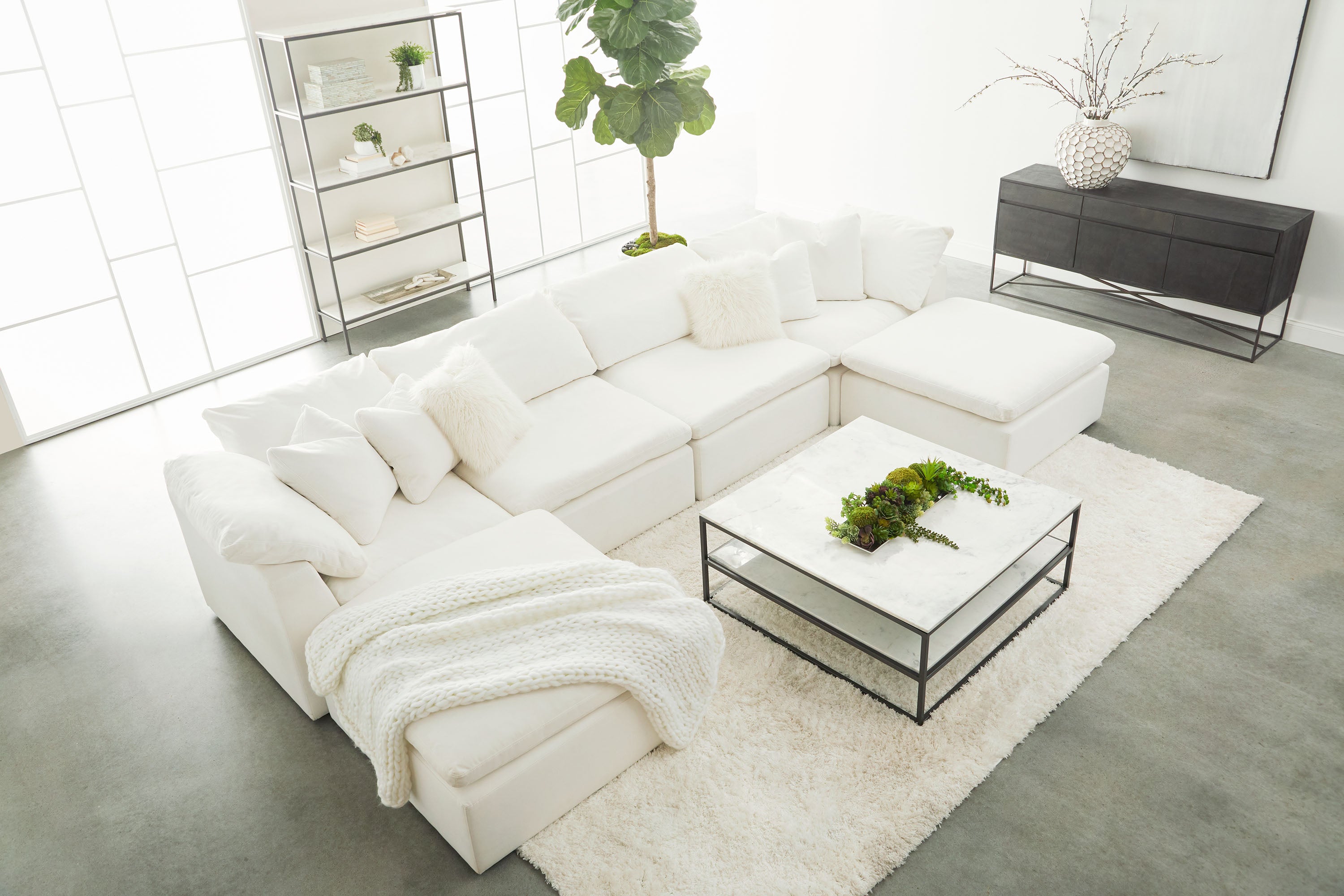 Canterbury Modular Armless Chair