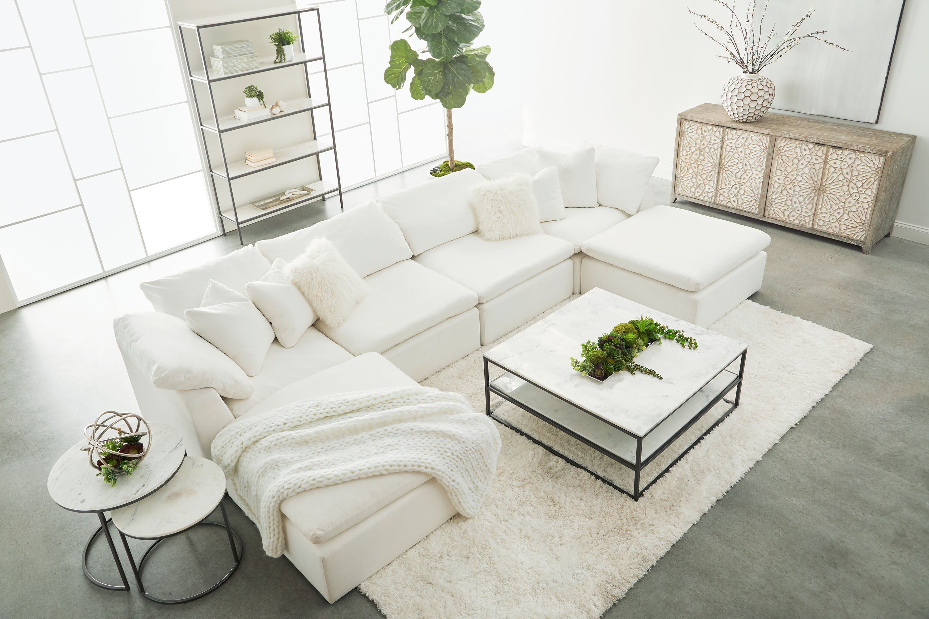 Canterbury Modular Armless Chair