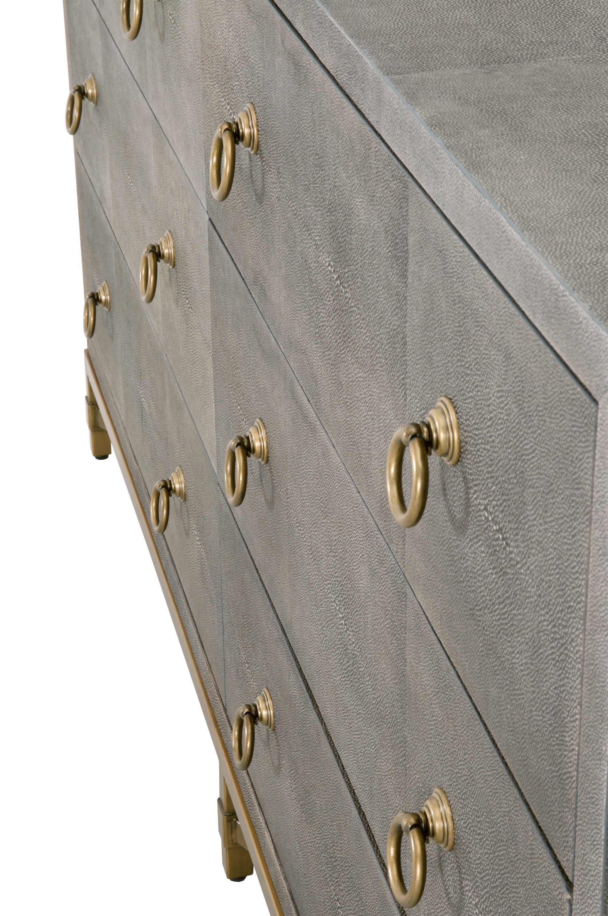 GlenEllyn Shagreen 6-Drawer Double Dresser