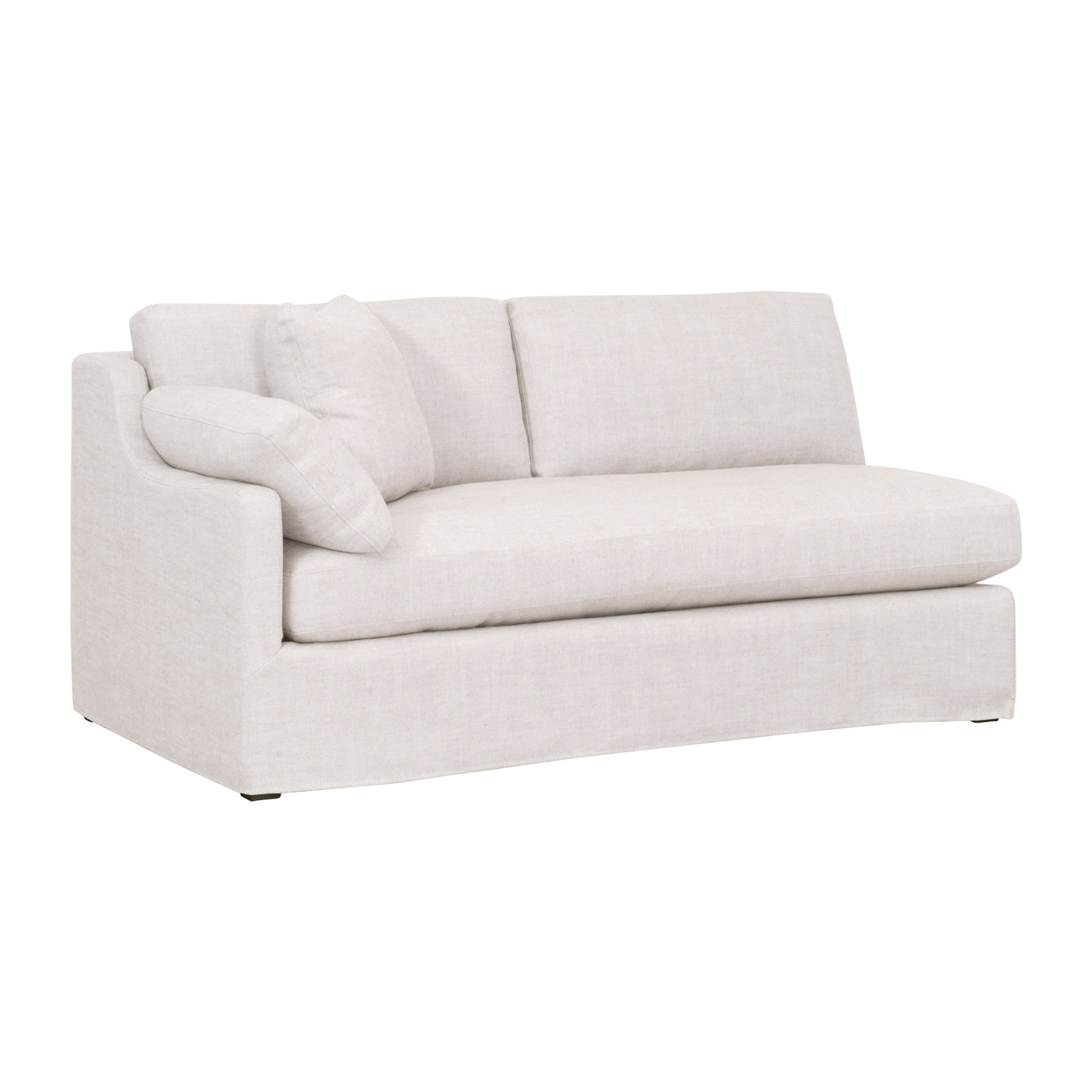 Dorset Modular Slope Arm Slipcover 2-Seat Sofa