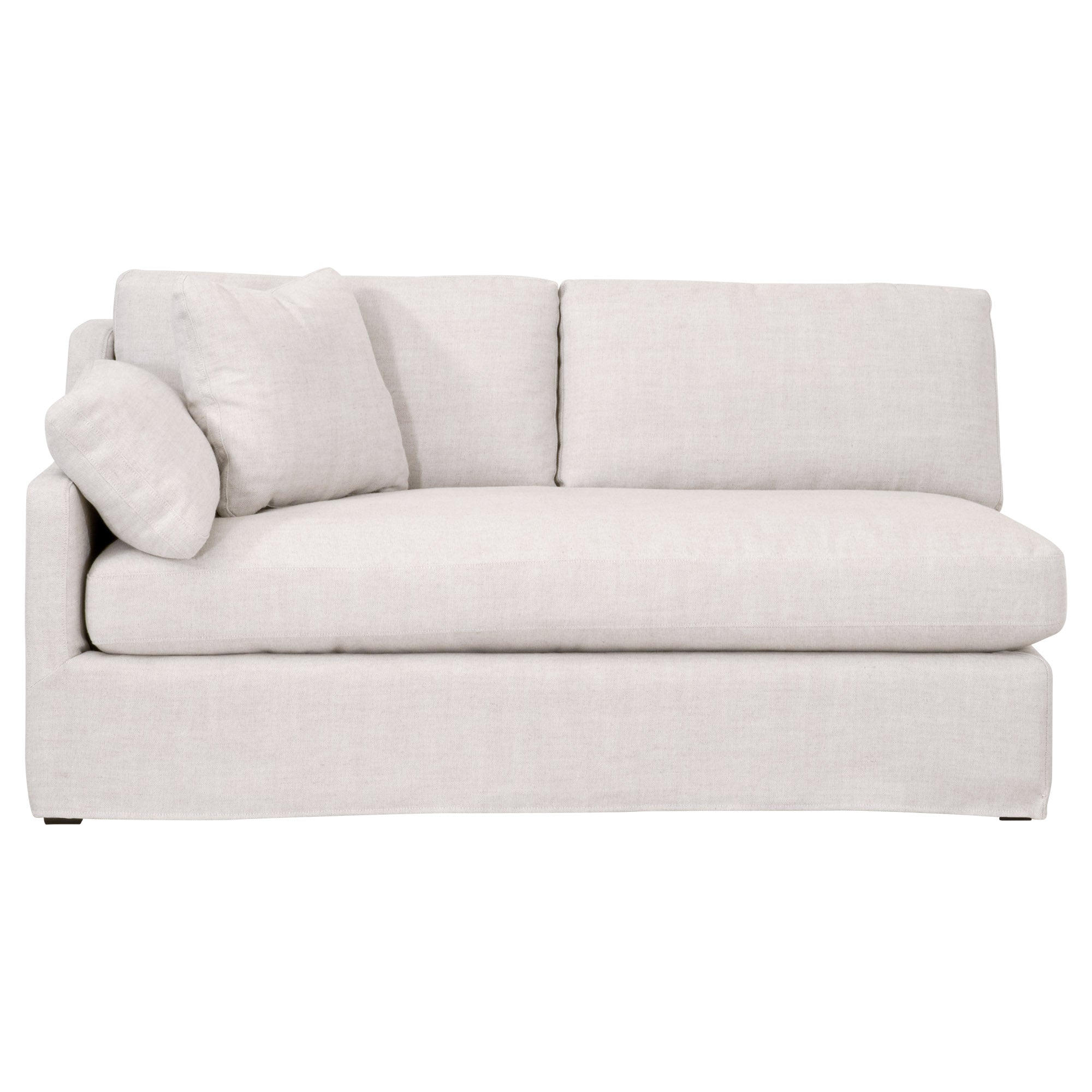 Dorset Modular Slope Arm Slipcover 2-Seat Sofa
