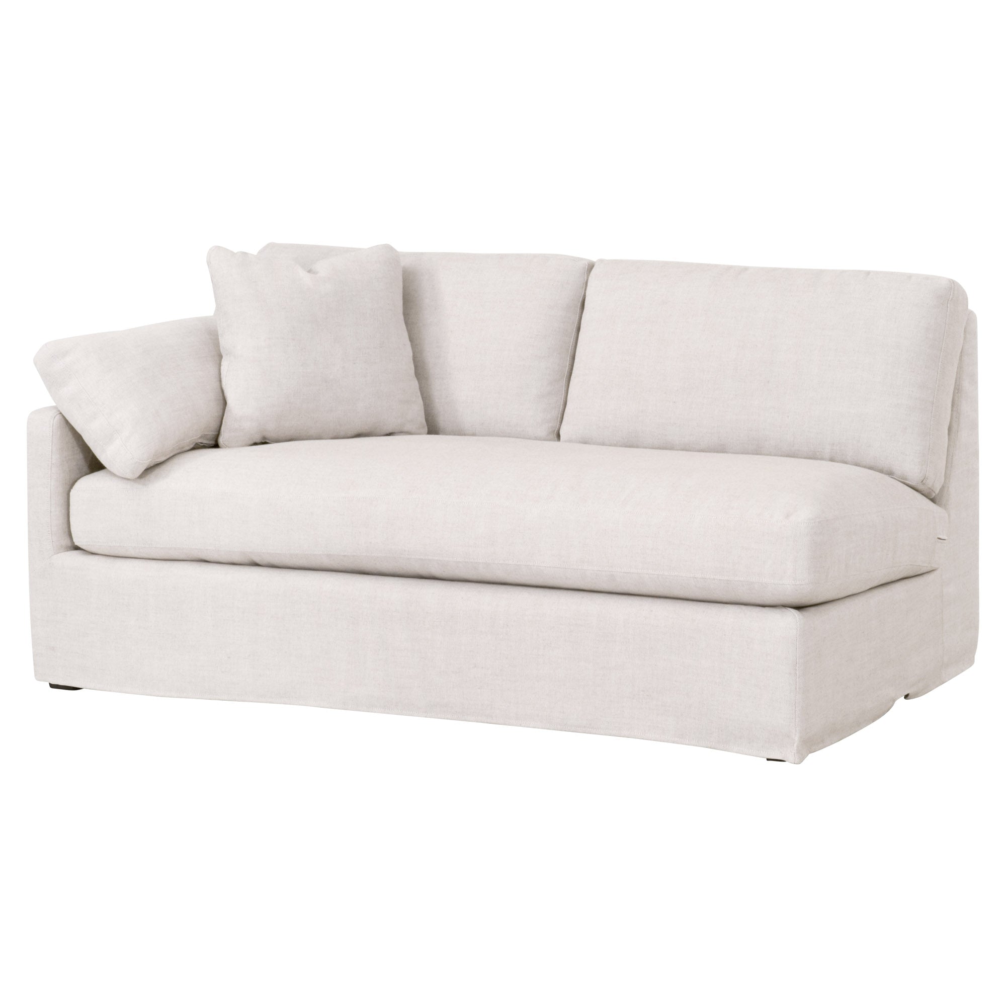 Dorset Modular Slope Arm Slipcover 2-Seat Sofa