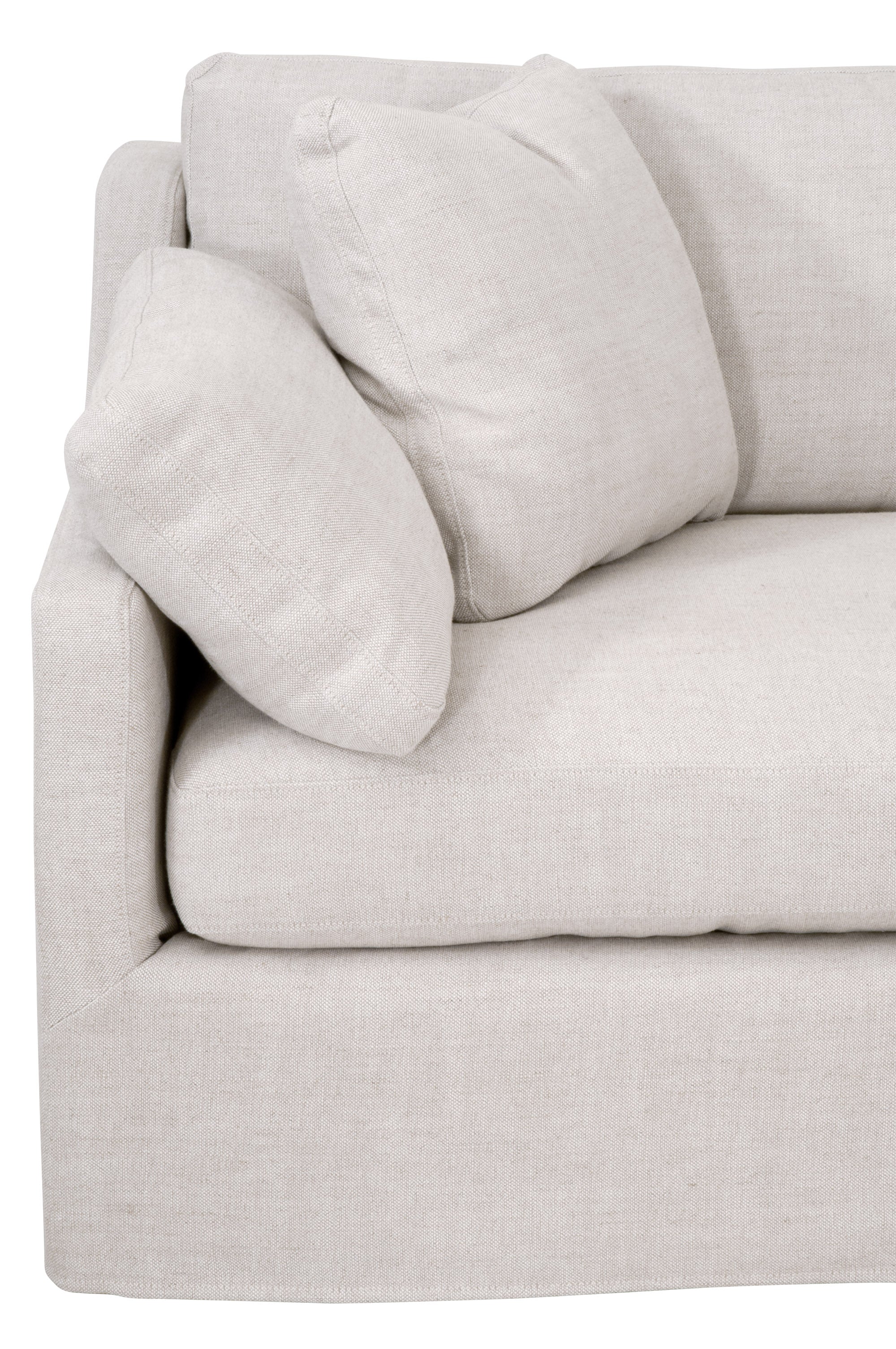 Dorset Modular Slope Arm Slipcover 2-Seat Sofa