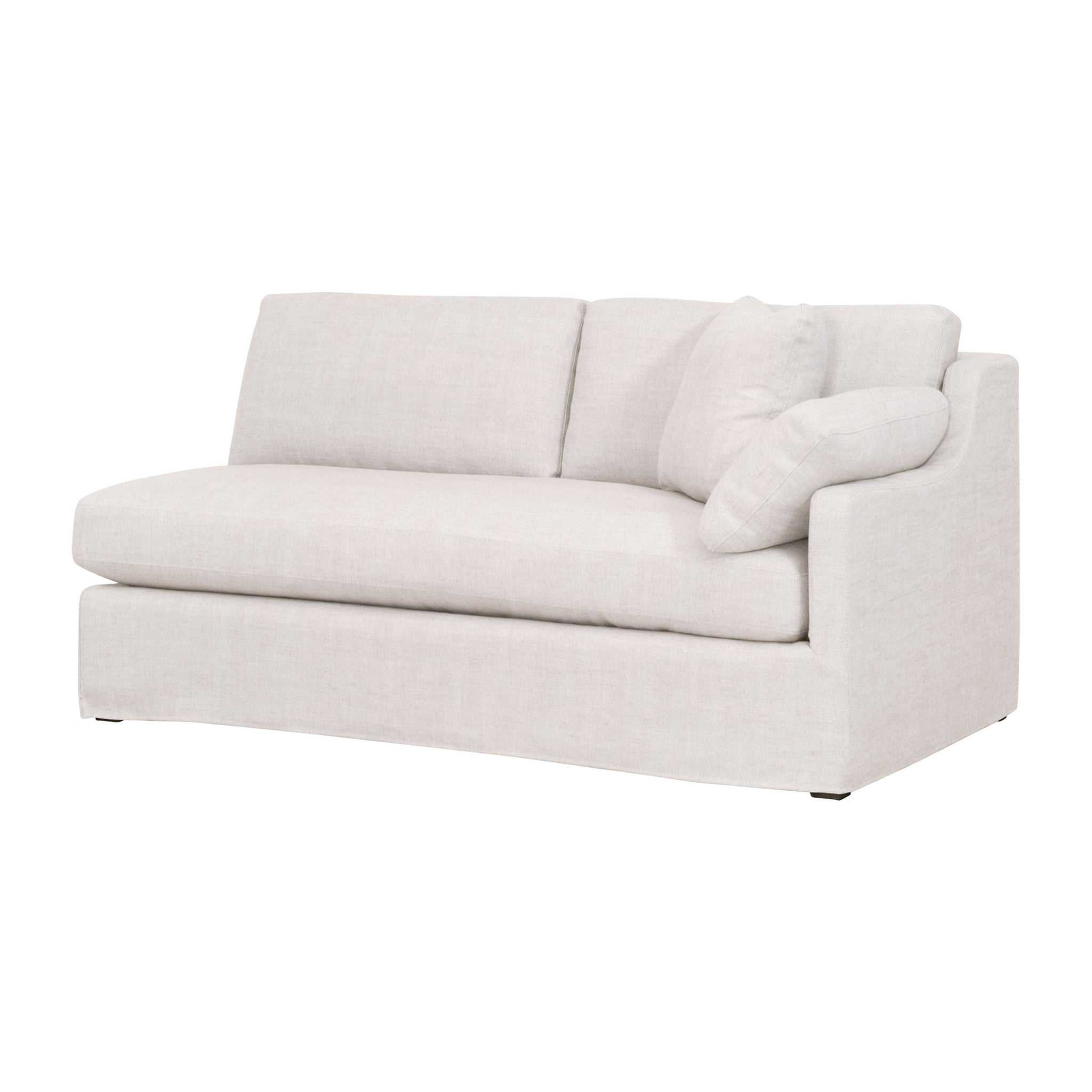 Dorset Modular Slope Arm Slipcover 2-Seat Sofa