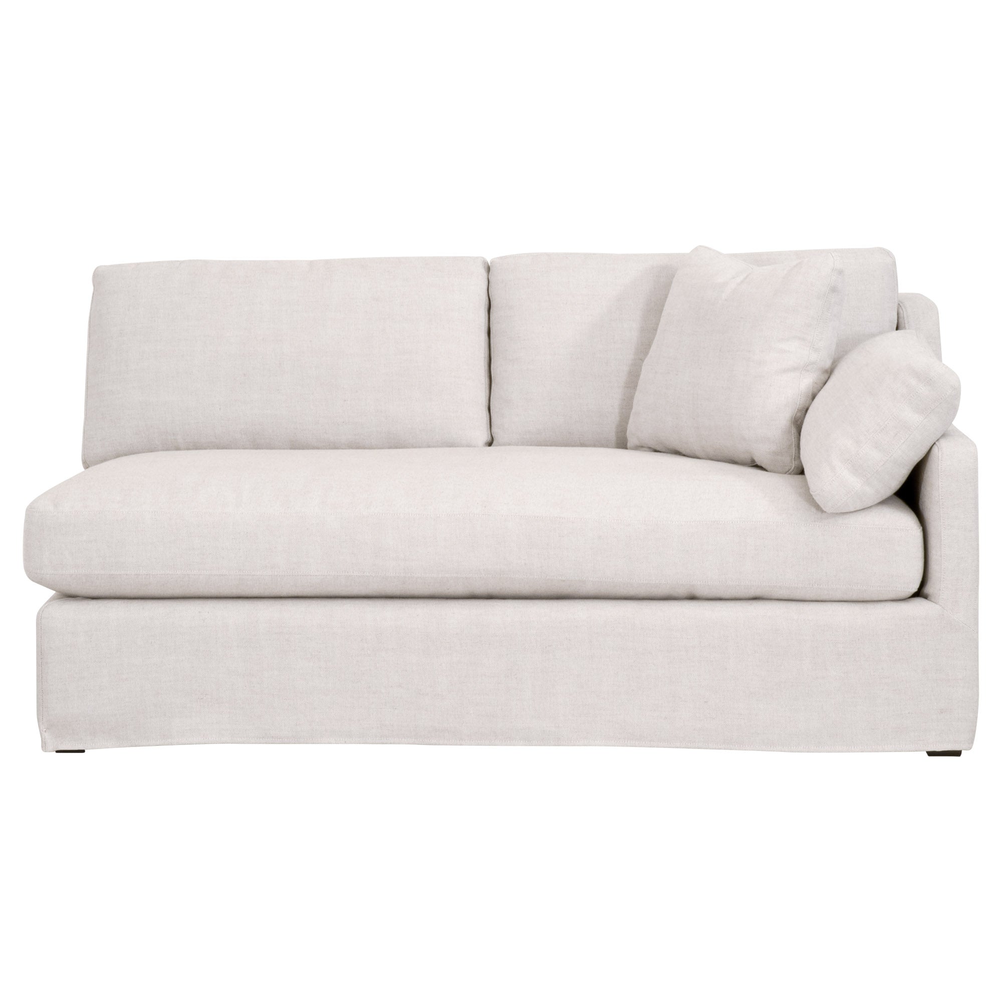 Dorset Modular Slope Arm Slipcover 2-Seat Sofa