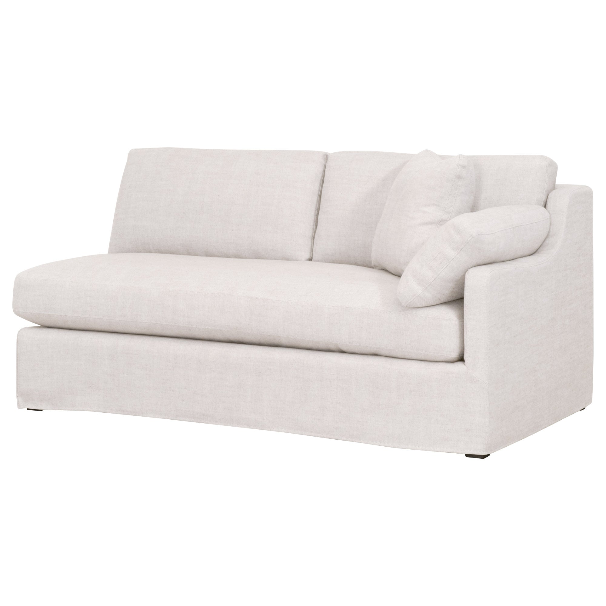 Dorset Modular Slope Arm Slipcover 2-Seat Sofa