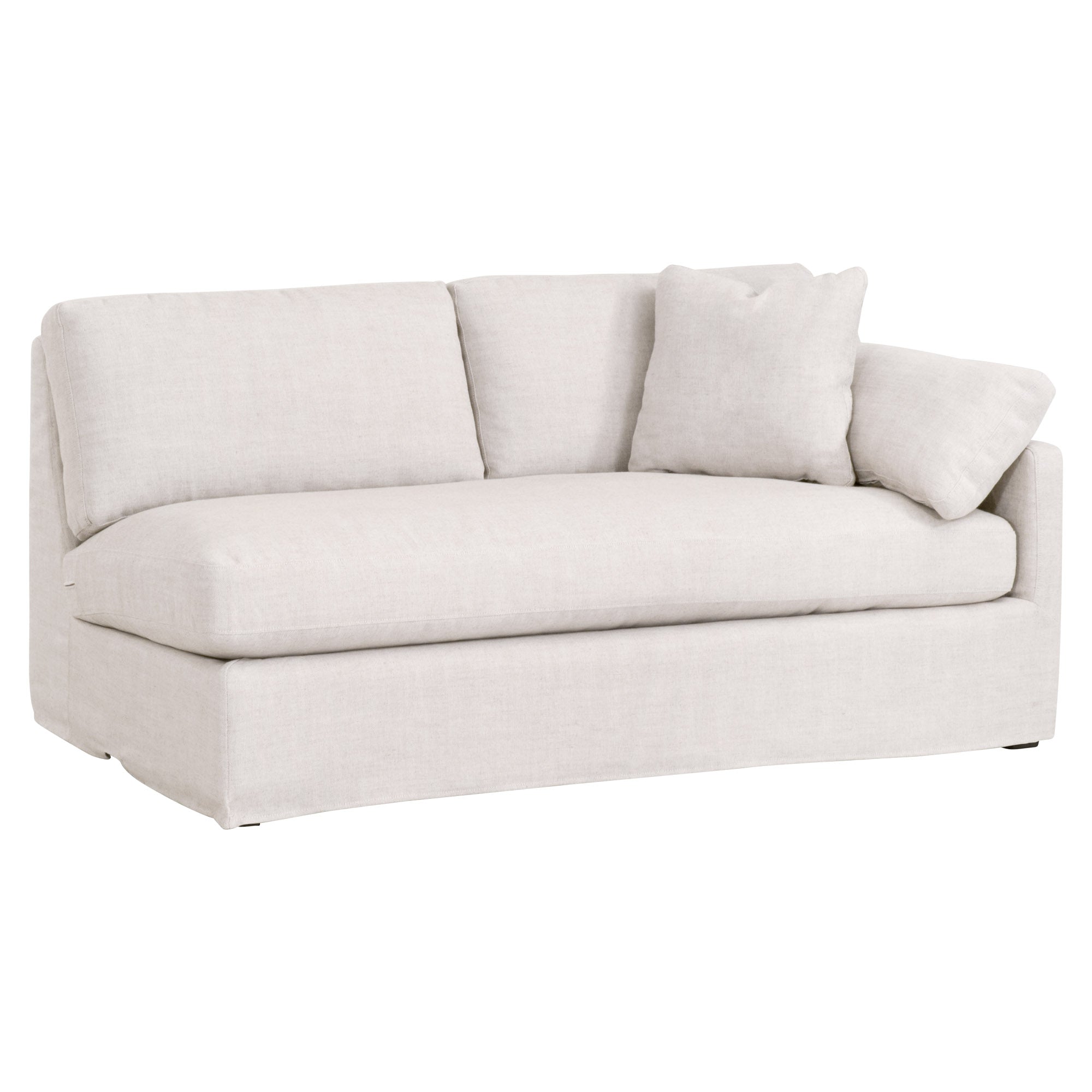 Dorset Modular Slope Arm Slipcover 2-Seat Sofa
