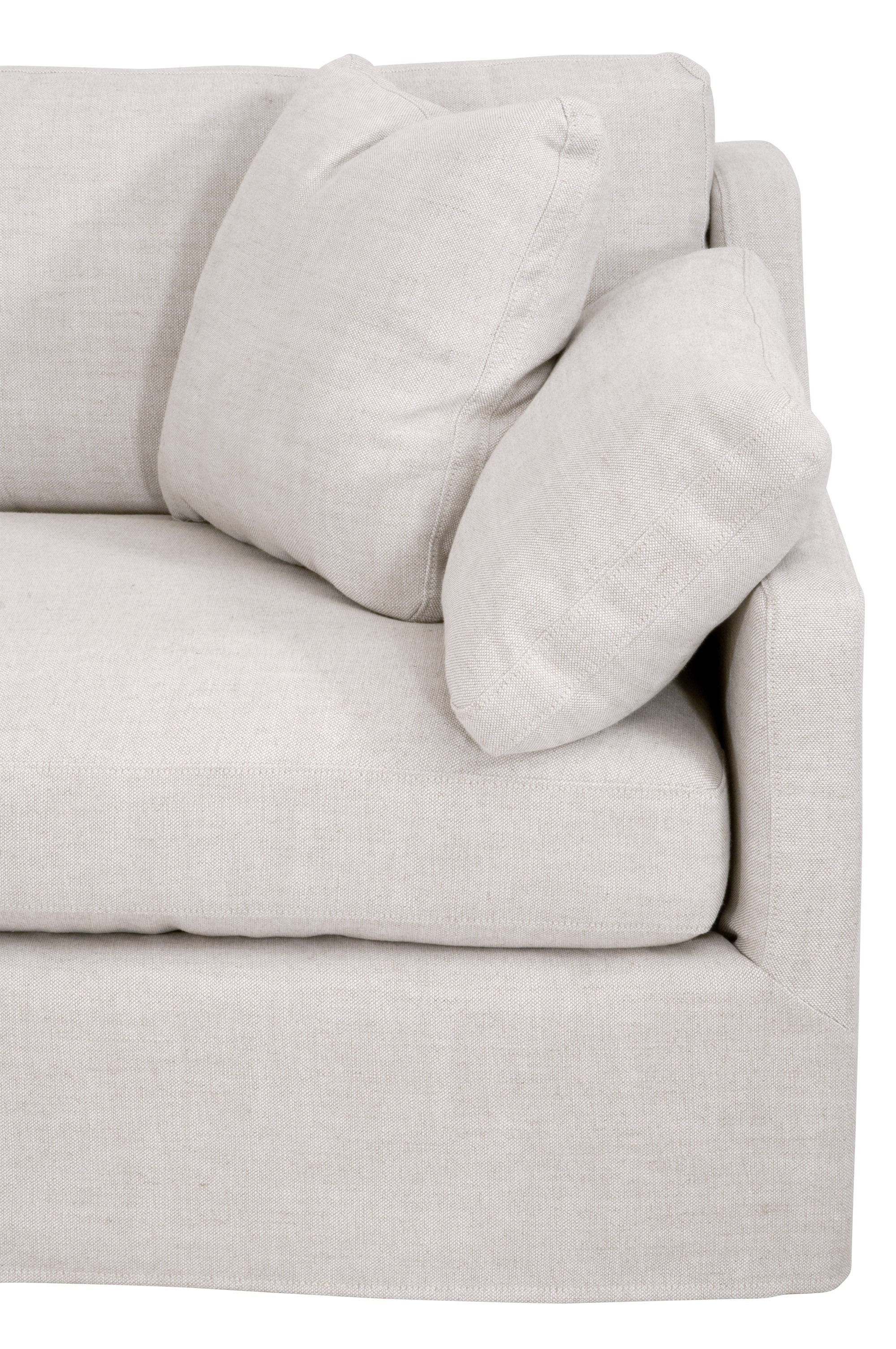 Dorset Modular Slope Arm Slipcover 2-Seat Sofa