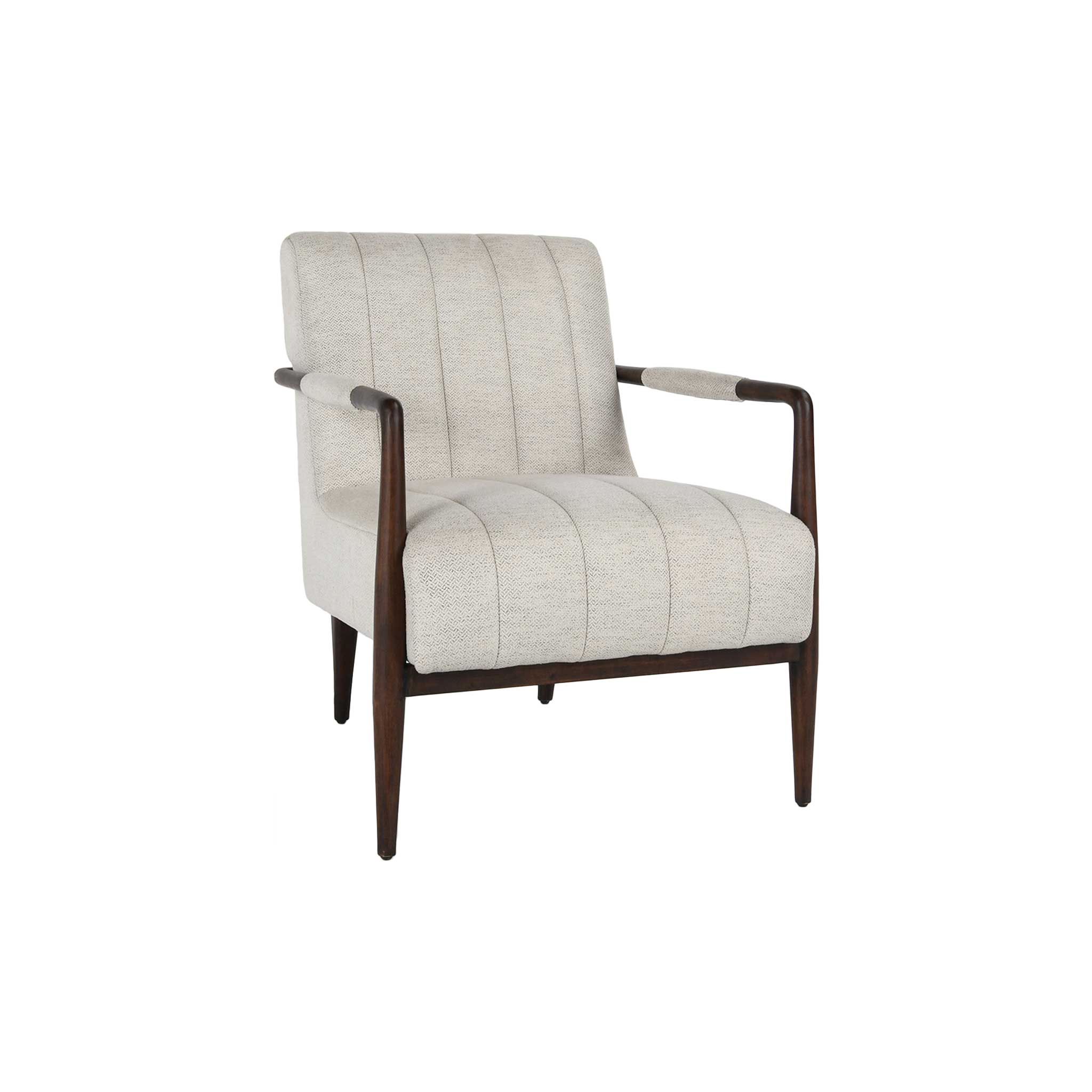 Vanves Accent Chair, Pearl White
