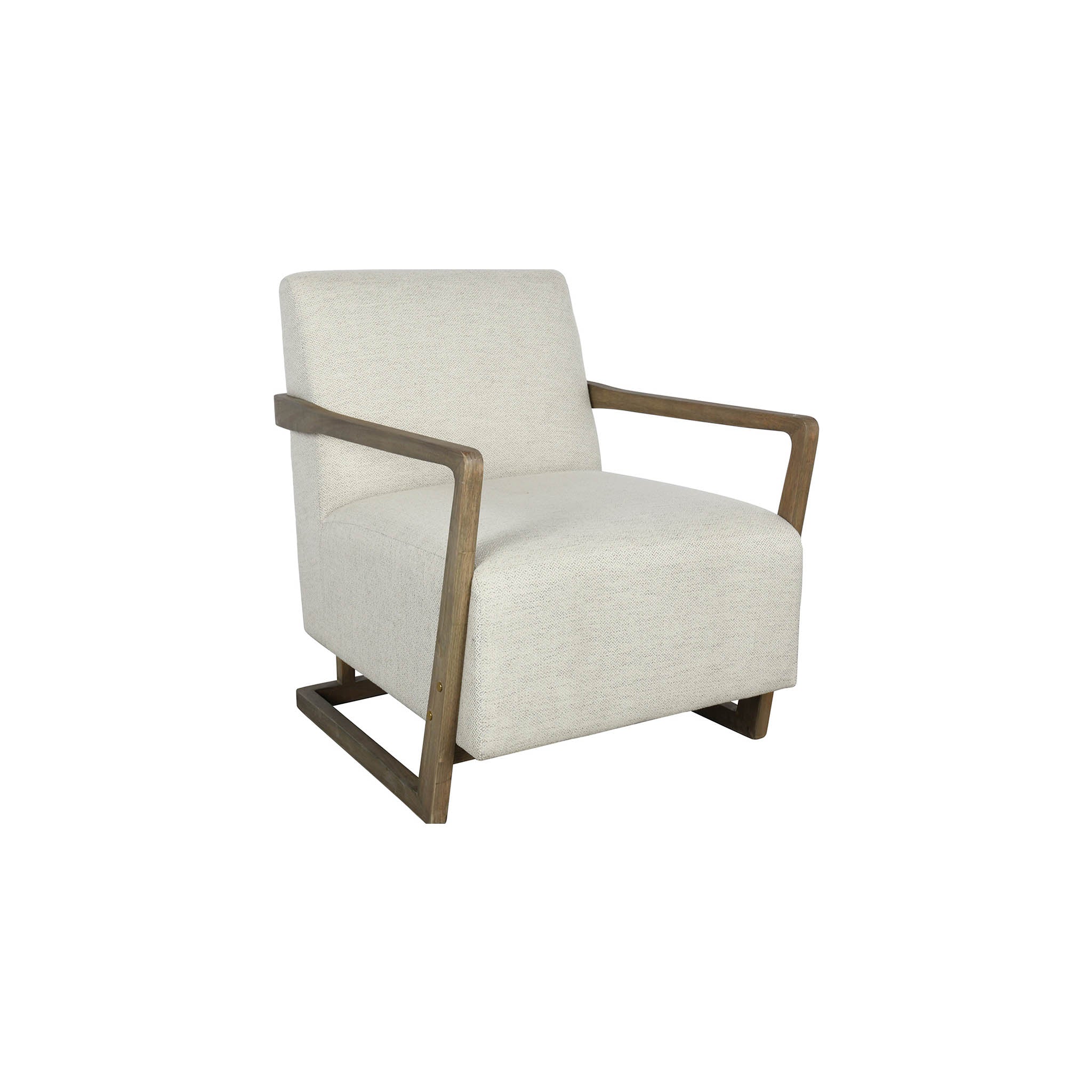 Copley Accent Chair, Pearl White