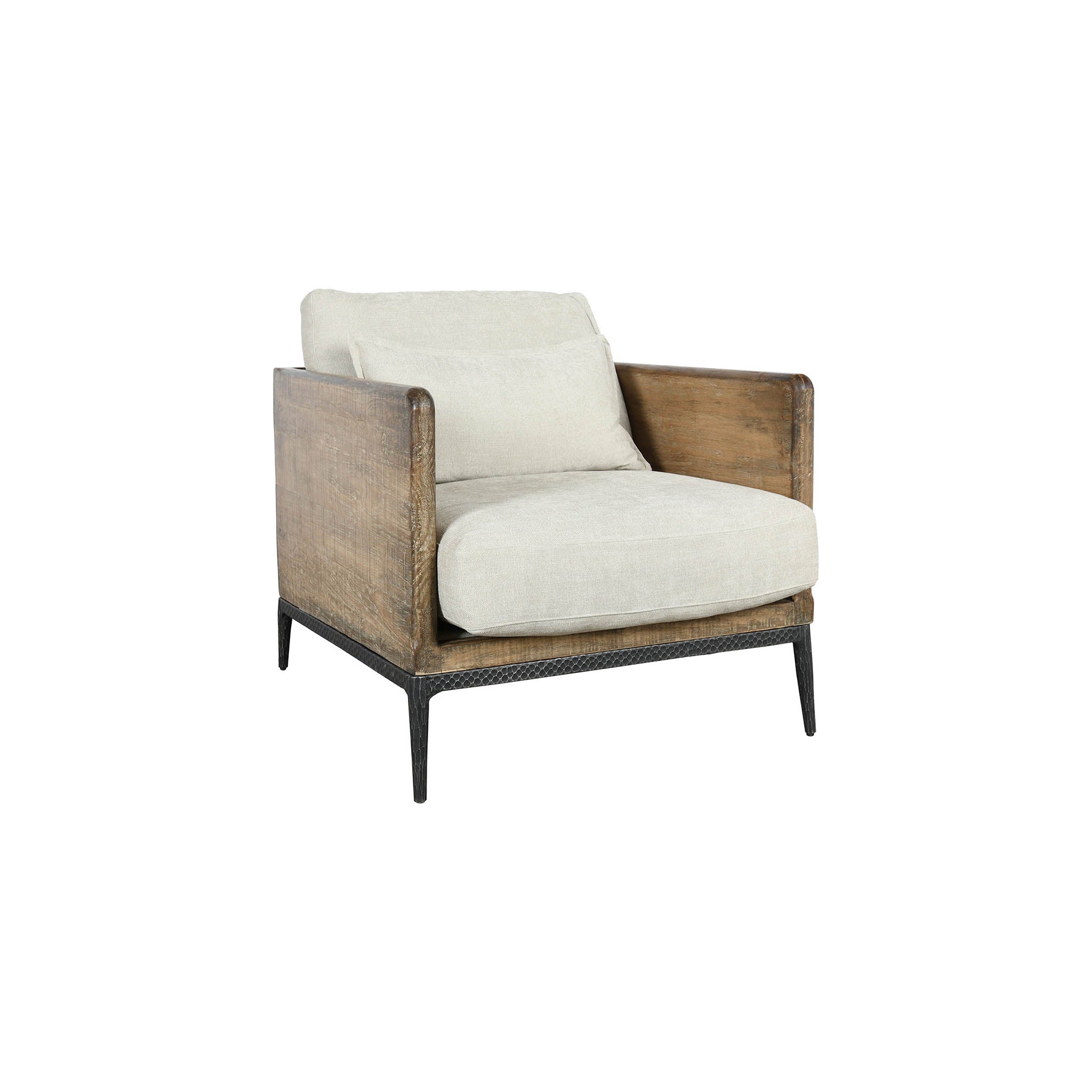 Venosa Accent Chair, Ivory