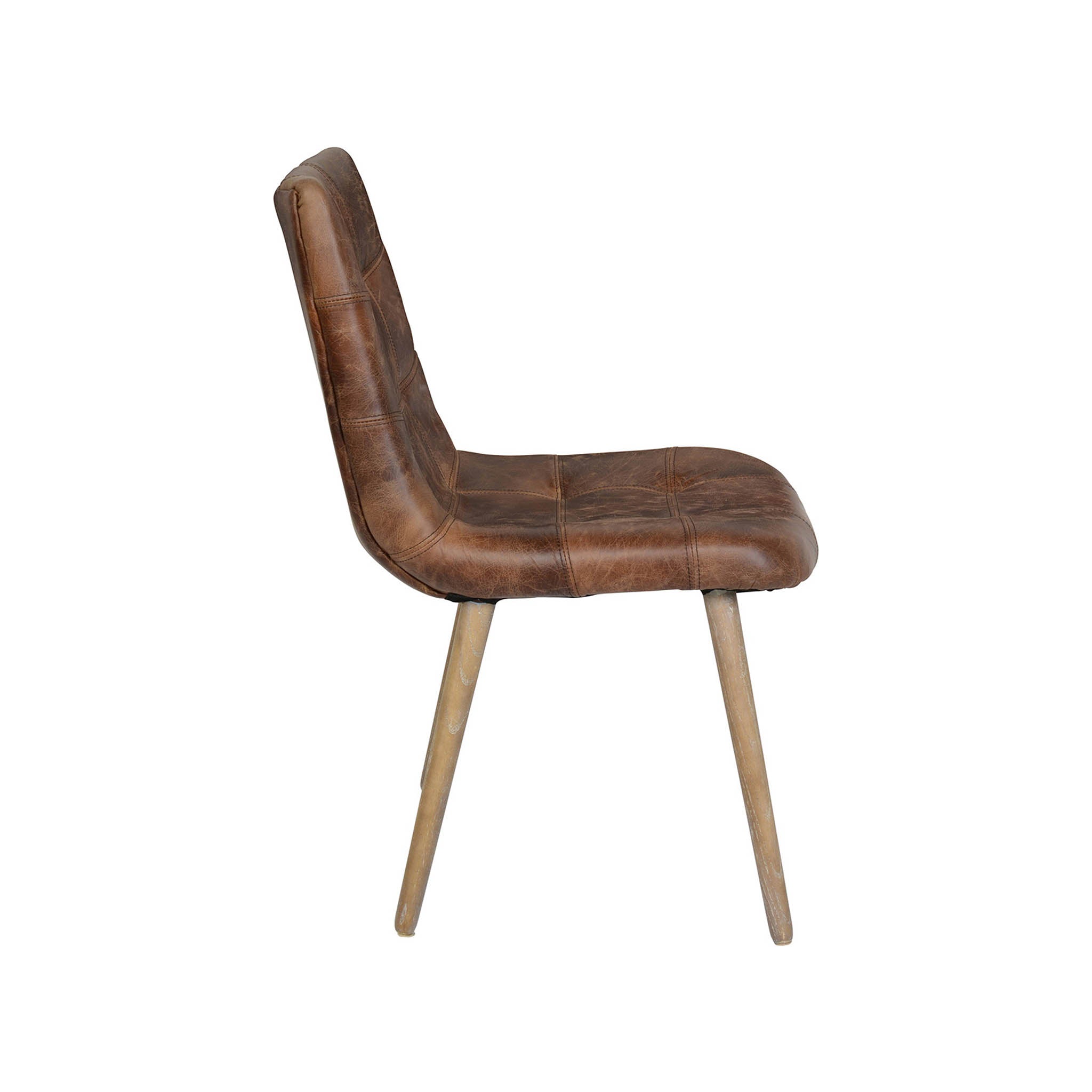 Cordogan Upholstered Dining Chair, Chestnut