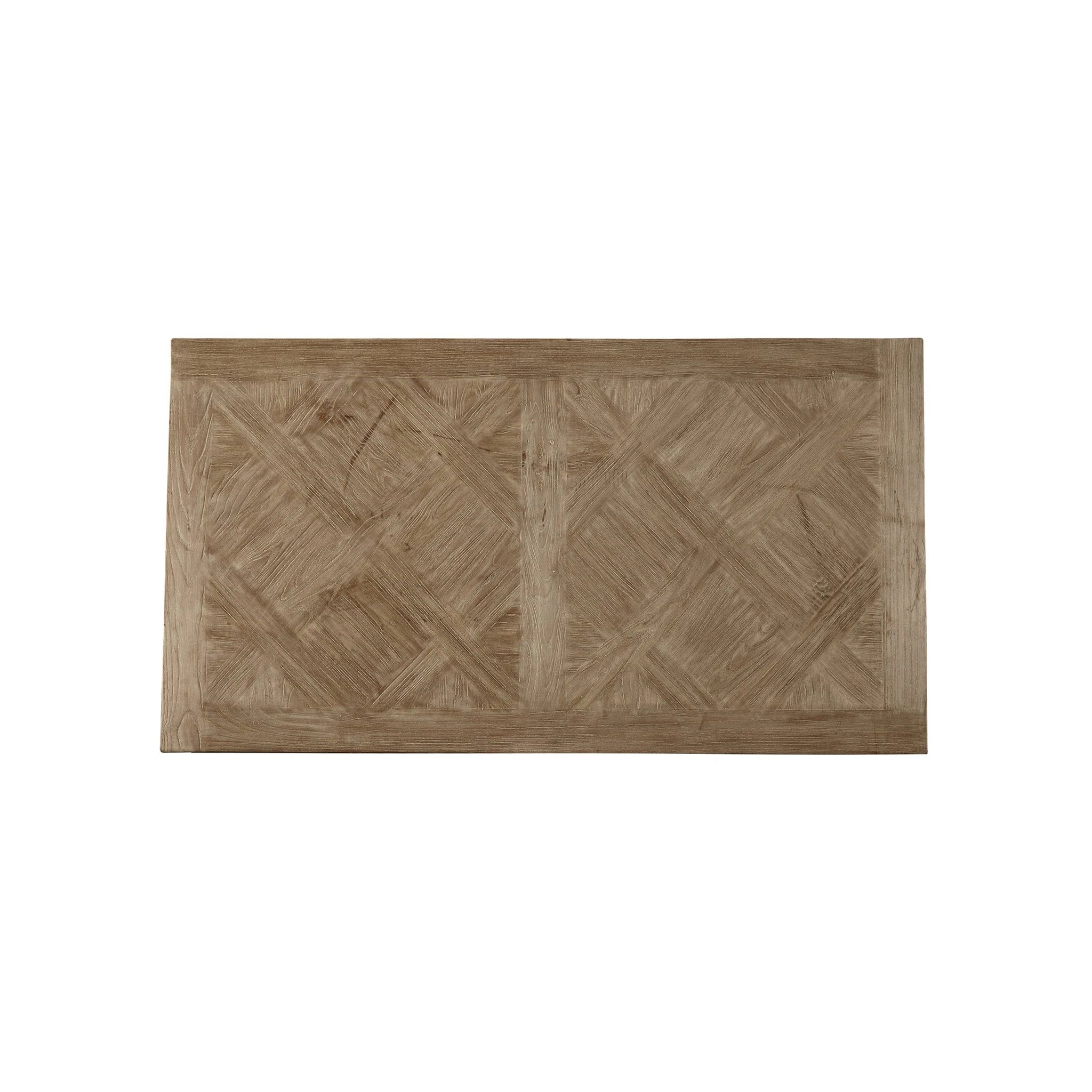 Reclaimed Rectangular Parquet Coffee Table