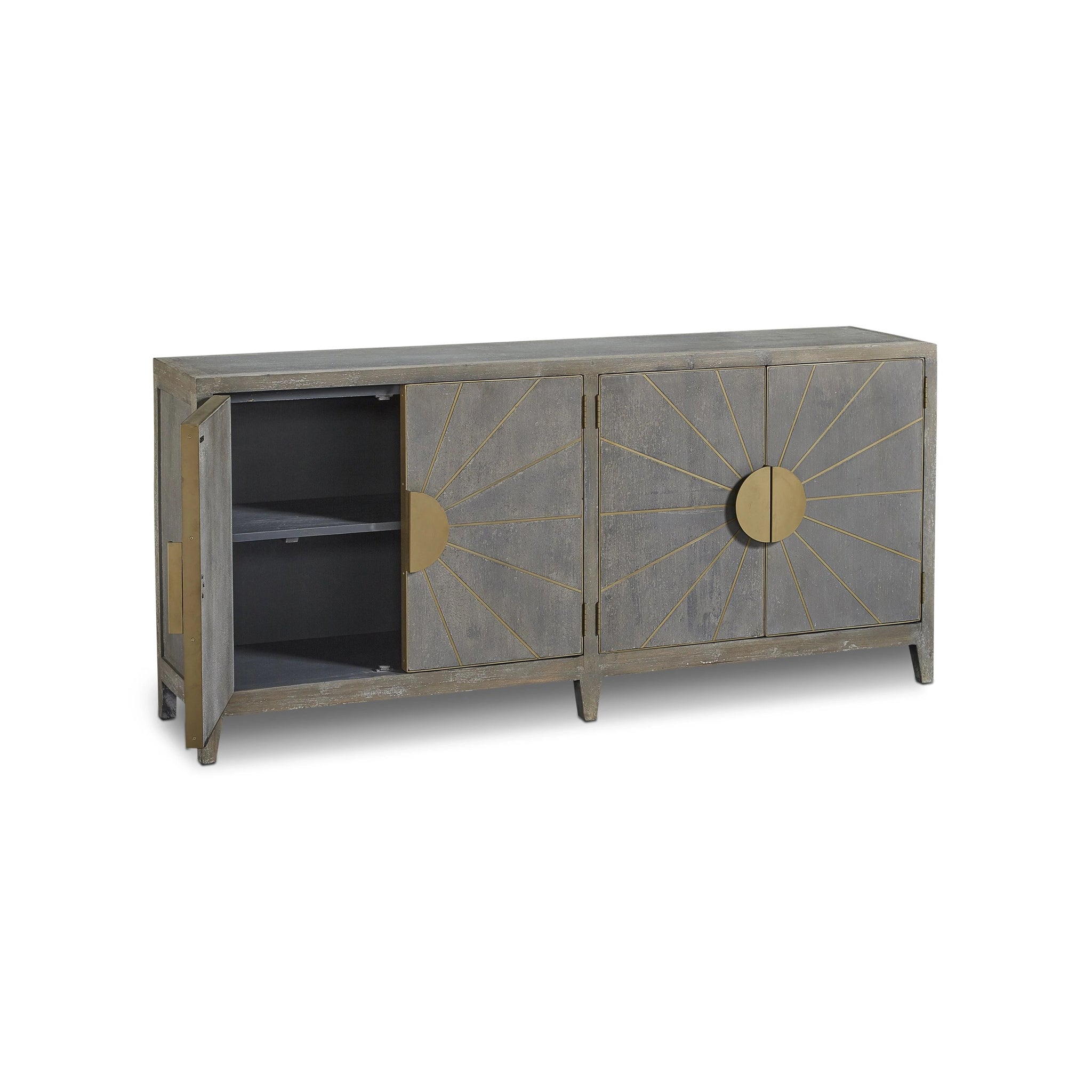 Sunburst Credenza – Wisteria