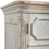 Closeup View of the Lyon Chest Top Edge and Top Surface on a White Background