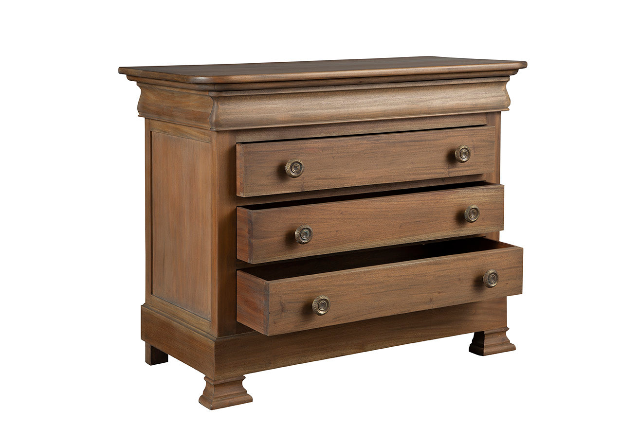 Mahogany Chest with Hidden Drawer