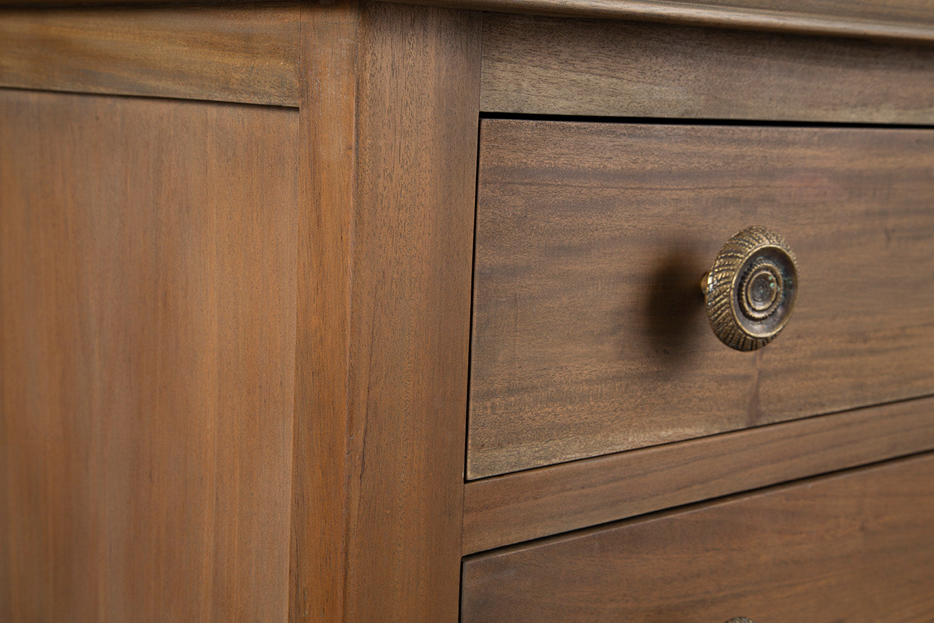 Mahogany Chest with Hidden Drawer