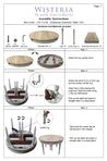 Assembly Instructions for the Gustavian Extension Table