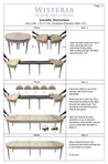 Additional Assembly Instructions for the Gustavian Extension Table