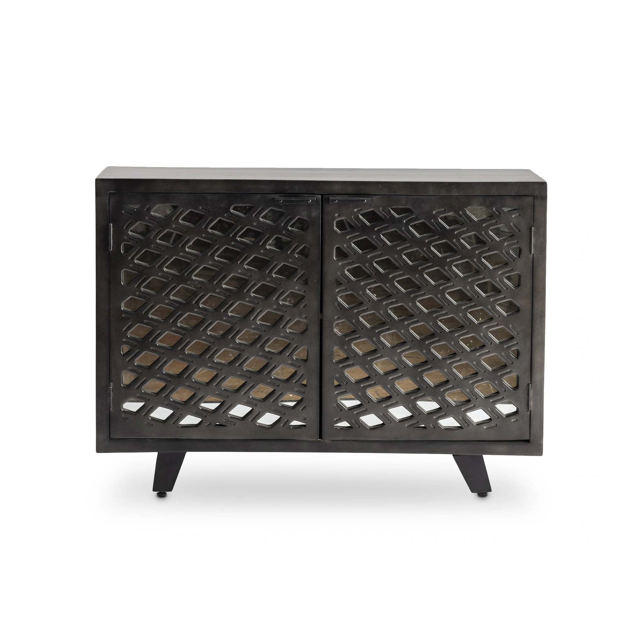 Lattice Front Cabinet